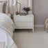 Artisan Luxury Flooring - Lusso in a modern bedroom with light tones, in color Maria