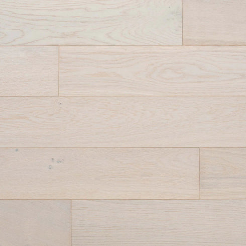 Camden Engineered Oak flooring by LuxeFloors Co. – light, whitewashed European oak with subtle grain patterns, perfect for bright and modern interiors.