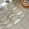Amtico Signature in tile, with unique designs. Highly customisable LVT, set in a modern bathroom.