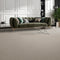 Lano Sofia carpet in beige, enhancing a stylish living room with warmth and luxurious softness.