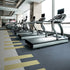 Strata - Weave+ luxury vinyl tile, with unique and highly customisable designs in a gym.